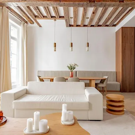 아파트 Stylish Rue Des Rosiers Gem Brand New 2-bedr 파리